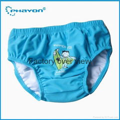 2015 eco-friendly reuseable water proof baby swim diaper