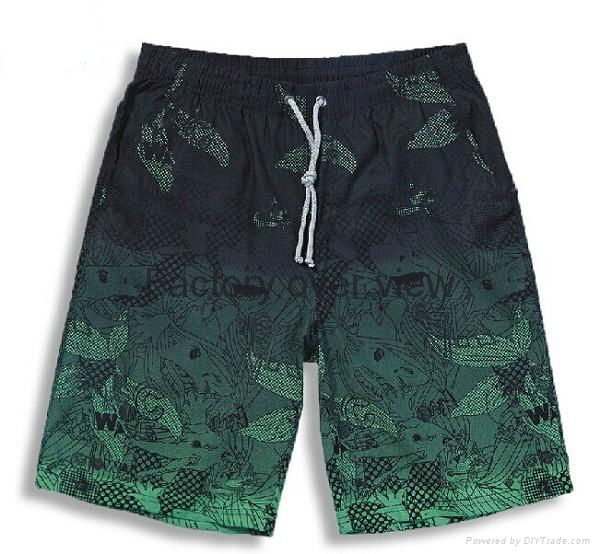 2015  ealstic polyester micro sublimated beach shorts 4