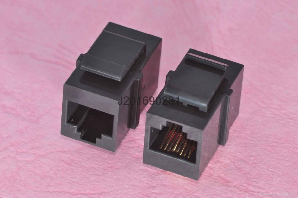 8P8C Coupler Cat3 & Cat5e  