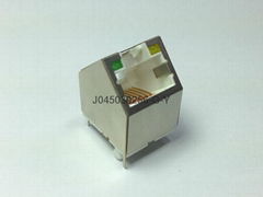 RJ45 45degree / th / with LED