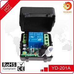 Yedear 1 Channel DC12V RF Wireless Remote Control Switch YD201A