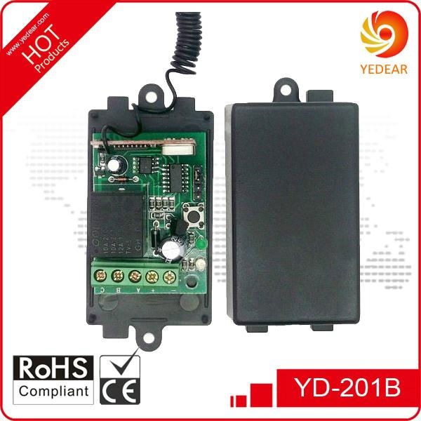 Yedear 1 Channel DC12V RF Wireless Remote Control Switch YD201B