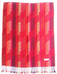 pashmina silk jacquard scarf shawl