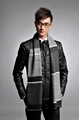 High quality jacquard viscose men scarf shawl promotion scarf 5