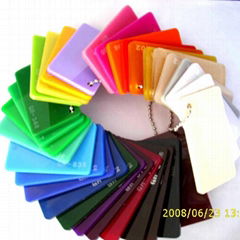 thickness 0.8-200mm color acrylic sheet