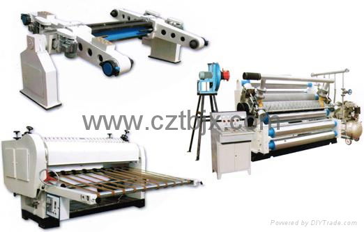 Single Facer Corrugated  Paperboard Production Line 2