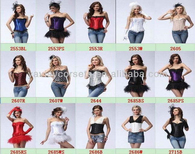 2014 factory price new fashion sexy corset 4