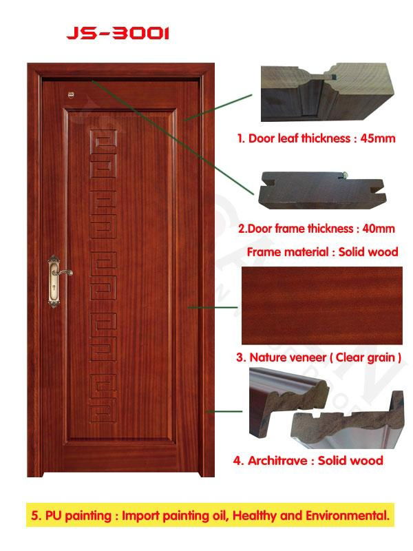 Solid Wood Door Flush 2