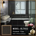 Fashion bathroom tile design for black marble floor tiles spanish 2