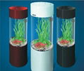  small acrylic cylindrical fish tank/fish aqurium 2