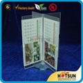acrylic flip menu holder 5