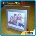 4x6 inch clear acrylic photo frame stand with gifts 3