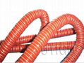 Silicone coated glass fiber fabric ventilation hose 1