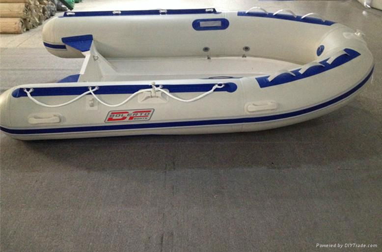 Rib inflatable boat