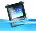 High quality products clear pvc waterproof case for ipad mini with string