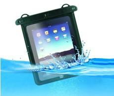 High quality products clear pvc waterproof case for ipad mini with string