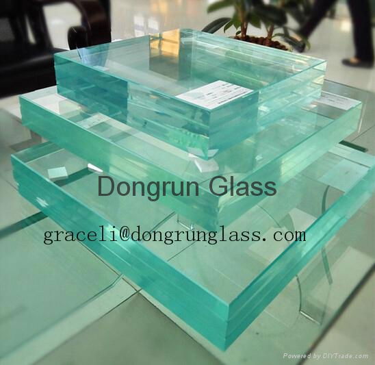 Tempered glass / Toughened glass with high quality and low price 4