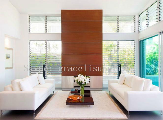 window glass shutters / Louver glass for window , wall or door