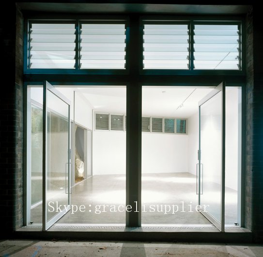 window glass shutters / Louver glass for window , wall or door 2
