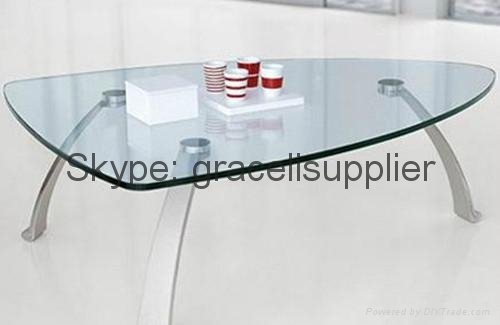 High quality tempered or Laminated furniture glass / glss furniture for table (r 3