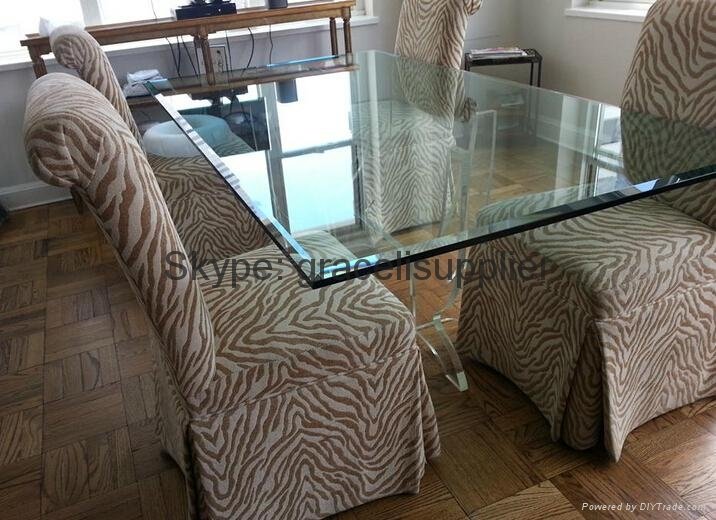 High quality tempered or Laminated furniture glass / glss furniture for table (r 5