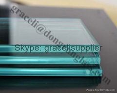 4mm 6mm 8mm 10mm clear low iron tempered glass wholesale