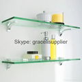 CUSTOMIZED SIZE CLEAR TEMPERED  GLASS
