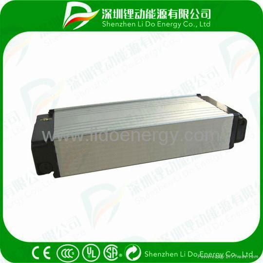 10S9P 36V 20Ah  Lithium Battery Rear Rack Type