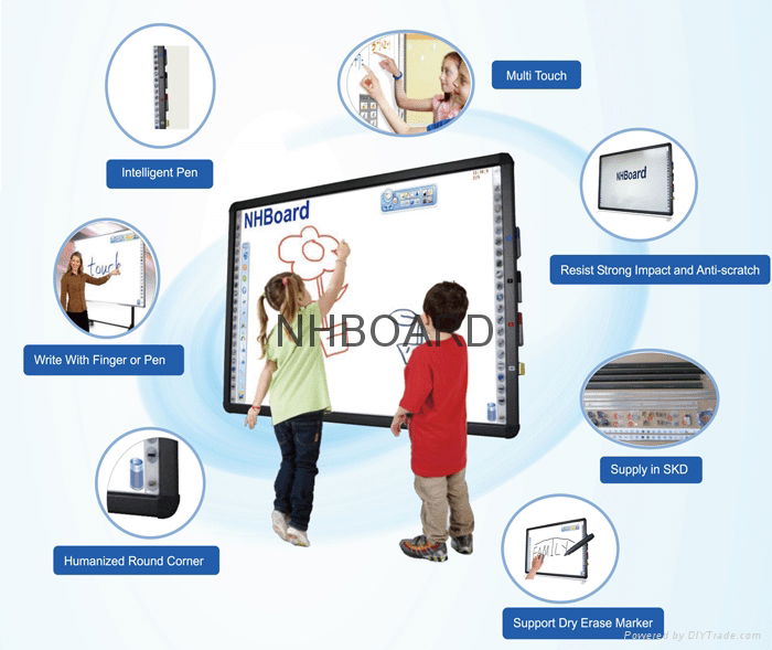  Infrared Touch Interactive Whiteboard