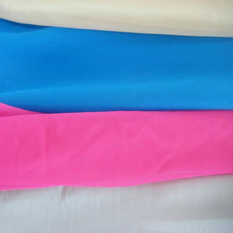 SGS Polyester Solid Chiffon/Georgette Fabric (JLF) 2