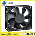 80x80x25mm 12V DC  Brushless  Cooling Fan  1