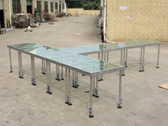 Acrylic used portable stage platform for sale