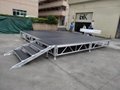 Safety Aluminum Mobile Stage Podium,Aluminum Mobile Stage For Sale