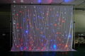 Christmas RGB Backdrop DJ Drape Wedding Decoration Fabric Light Stage Led Star