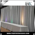 Hanging decorative fabric pipe and drape