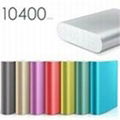 fashion original phone gifts 10400mah mobile power bank usb for xiaomi mi3/xiaom