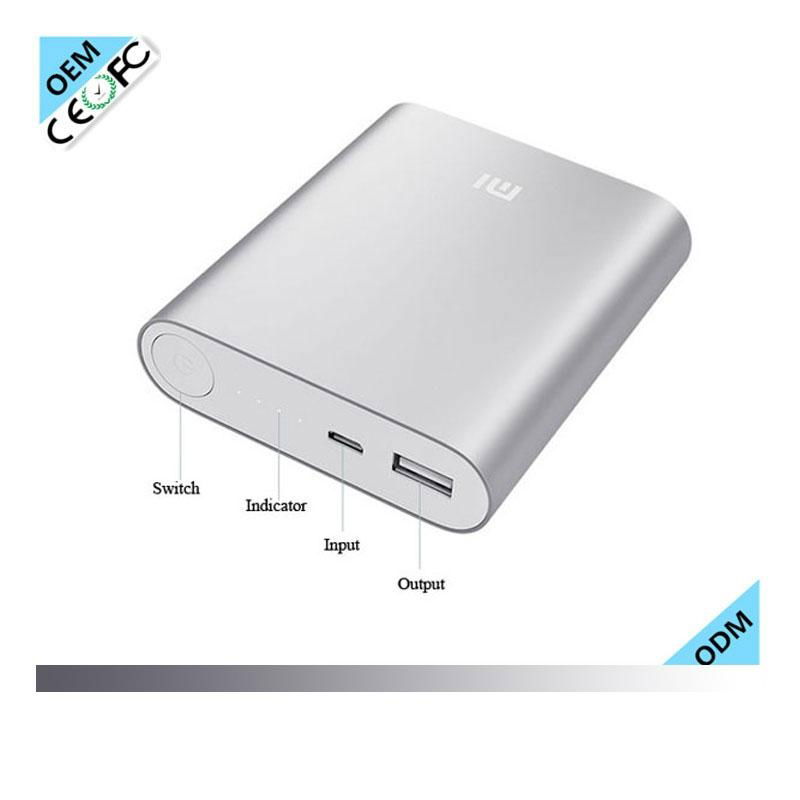 fashion original phone gifts 10400mah mobile power bank usb for xiaomi mi3/xiaom 4