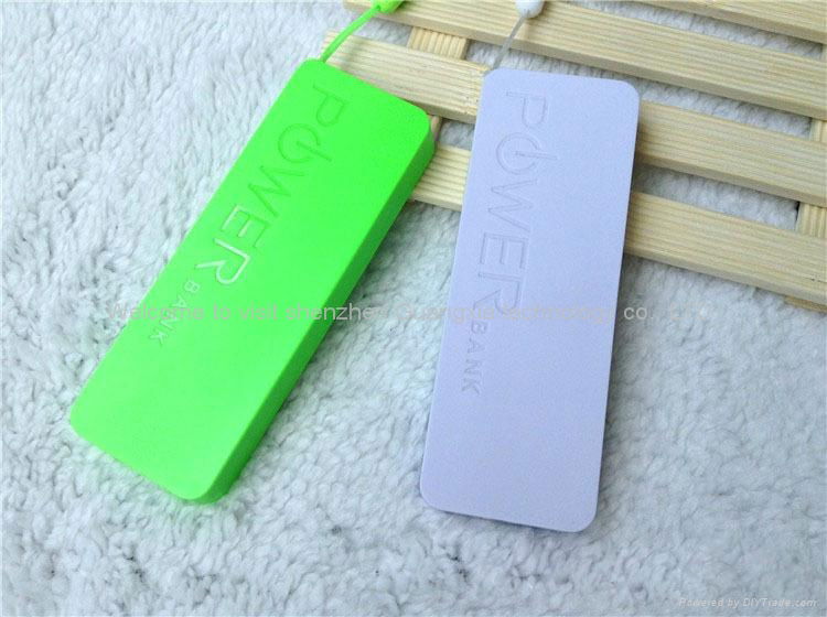 wholesale price Mobile Phone Power Bank 4000mah 18650 portable battery power ban 2