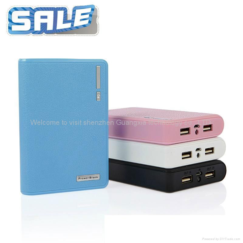 original phone gifts 12000mah wallet mobile power bank usb for xiaomi mi3/xiaomi 2