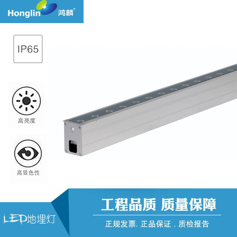 1000mm 500mm linear buried ground light 2