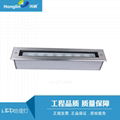 1000mm 500mm linear buried ground light