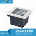 36W Square buried ground LED in-ground light