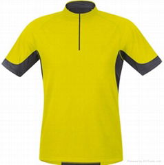 2014 running short sleeve shirt for man