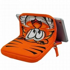 Neoprene Laptop Sleeve Case with tiger 