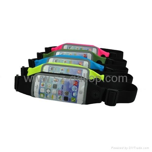 Touch window waist bag for iphone 6/ iphone 6 plus 2