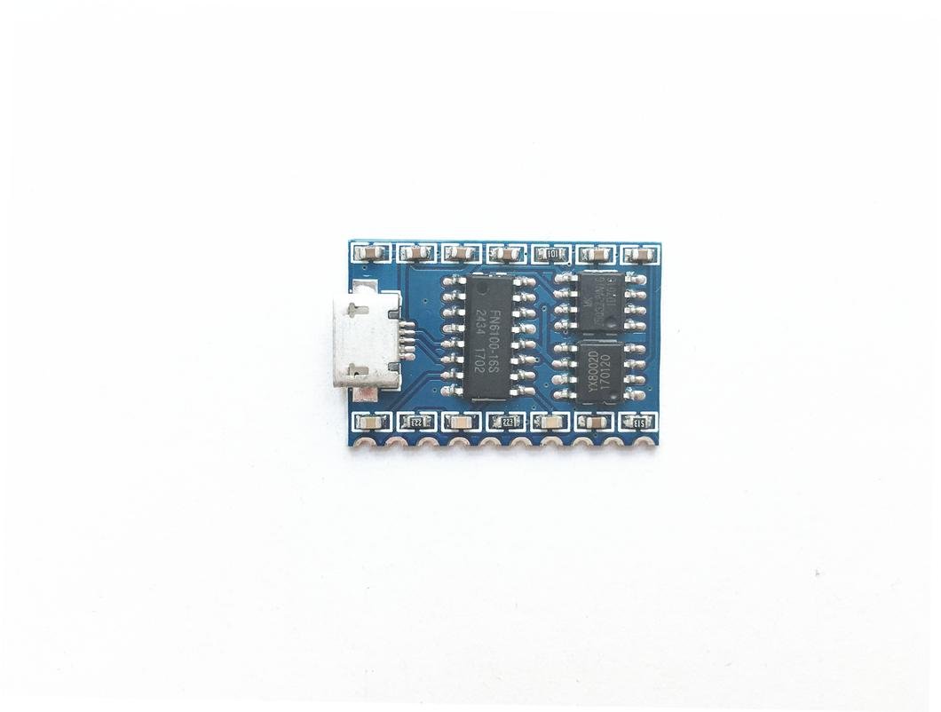 Micro MP3 Audio Module with Flash Memory UART Serial Port MP3 Module 2