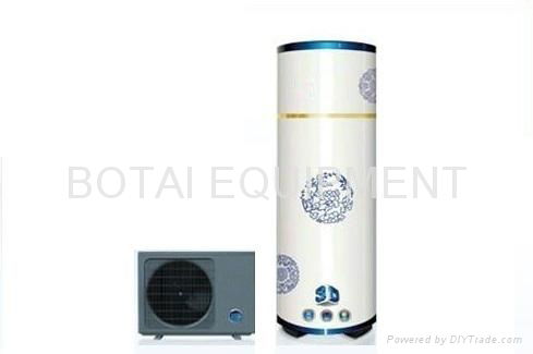 heat pump water heater (family blue and white series)