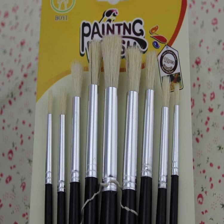 9pcs hot sale new professional design black nail art design brushes set painting 2