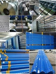 Windbreak panels production process