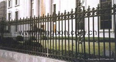 iron garden fence